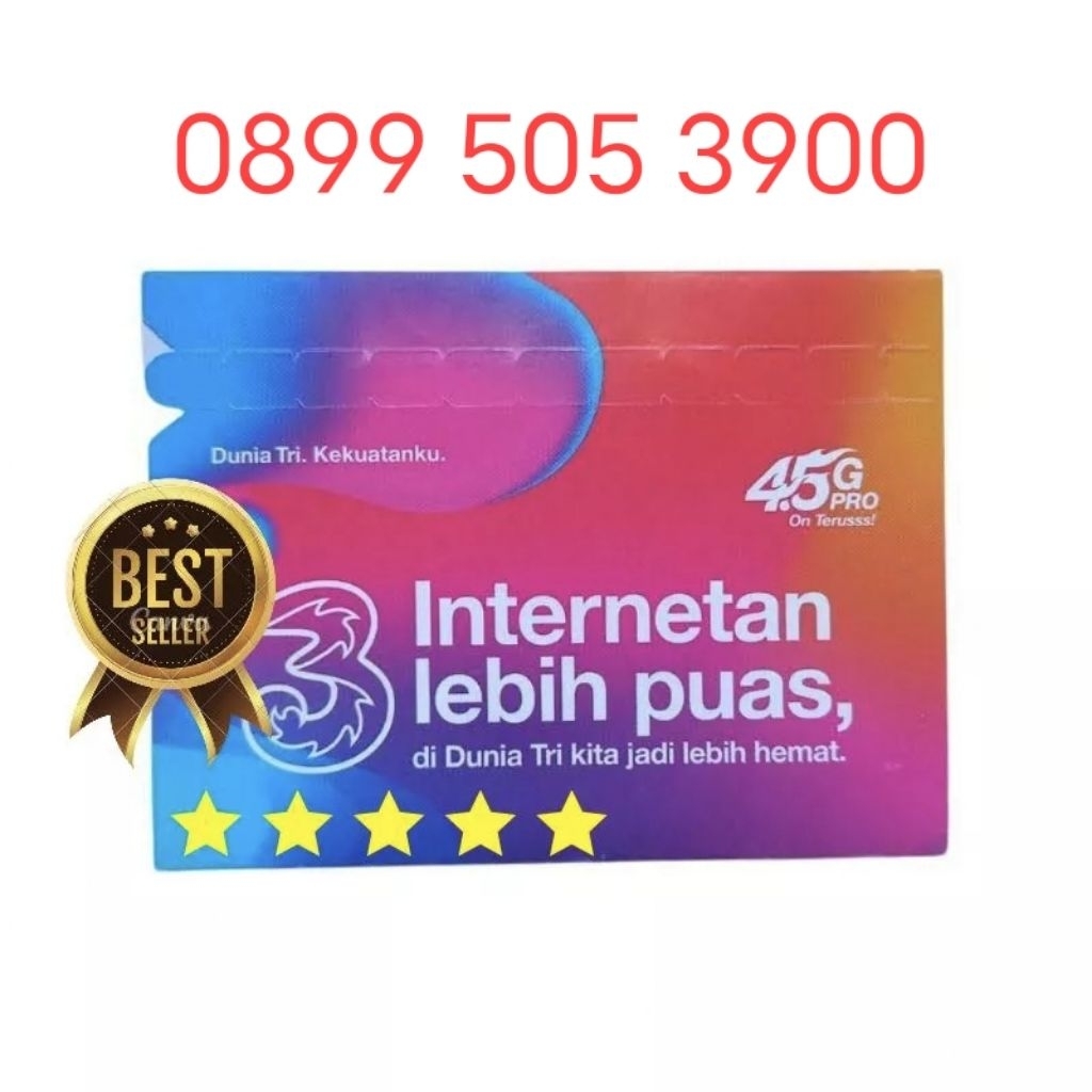 No Cantik Tri 0899--505--3900--