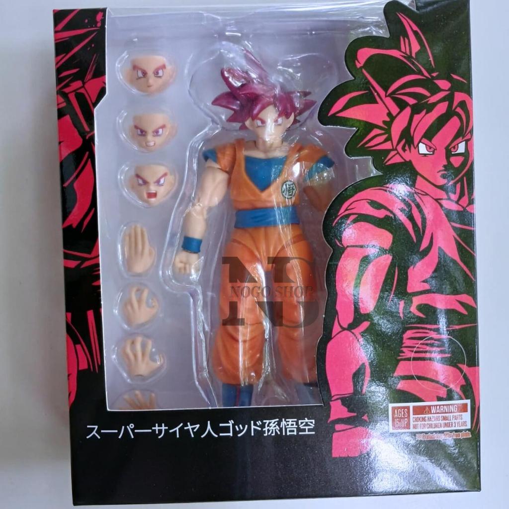 SHF Figuart Goku Super Saiyan God E.E Dragon Ball Super