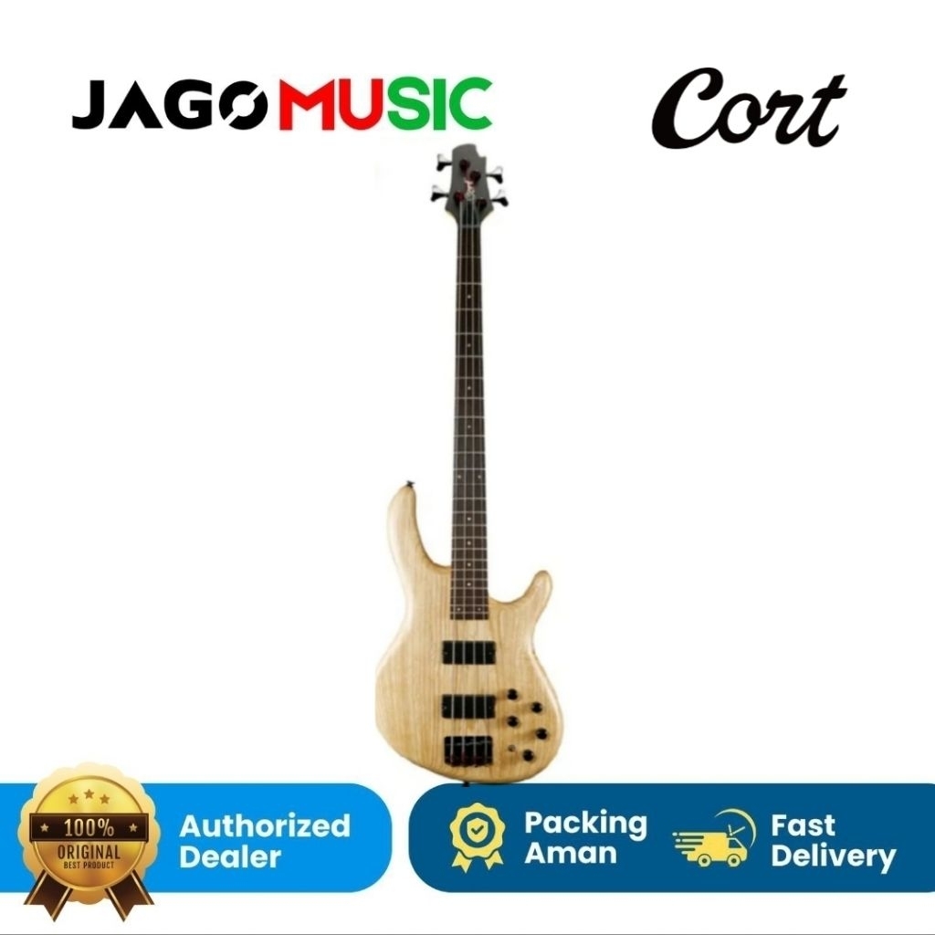 Gitar Bass Elektrik Cort Action DLX AS OPN 4 Senar Active Aktif Guitar Cort Action DLX