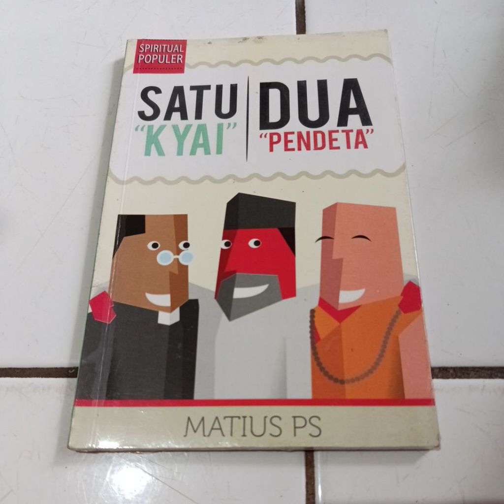 Buku SATU "KYAI" DUA "PENDETA"