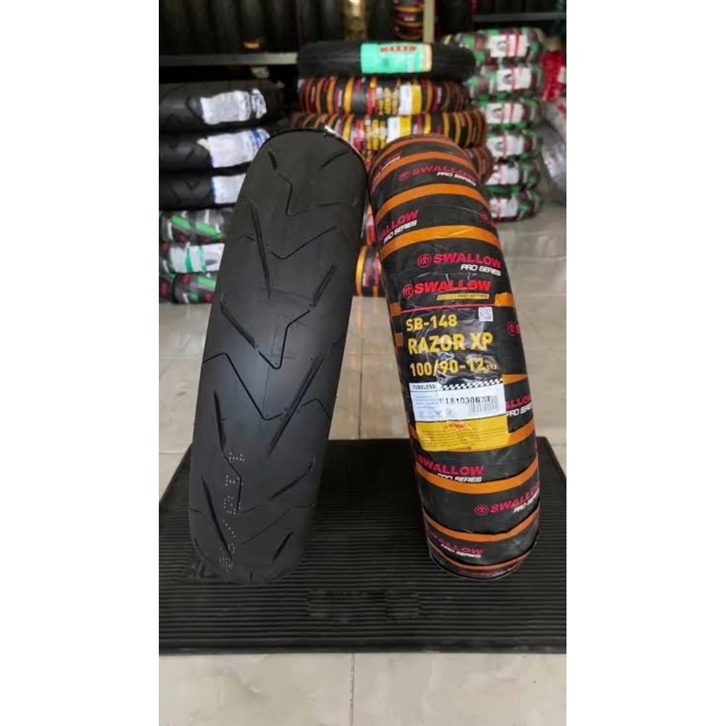 BAN RING 12 100/90 SWALLOW RAZOR XP TUBELESS (SOFT COMPOUND)