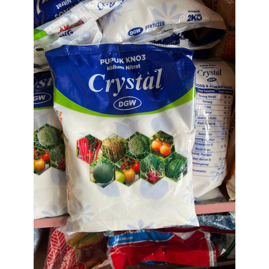Pupuk KNO3 Kalium Nitrat Kristal Untuk Pembungaan