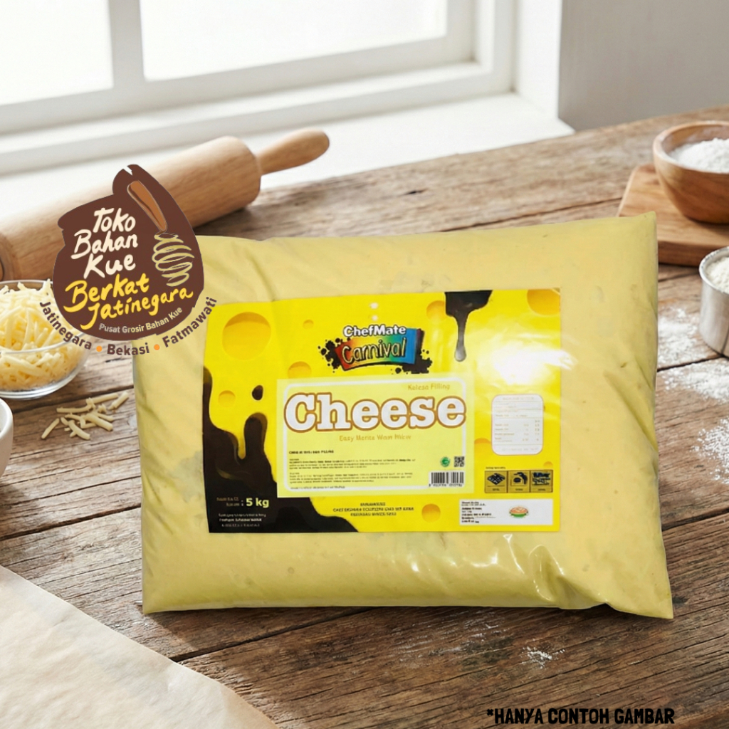 CHEFMATE PASTA FILLING CHEESE ( KEJU ) REPACK 500 GR , 250 GR / FILLING KEJU
