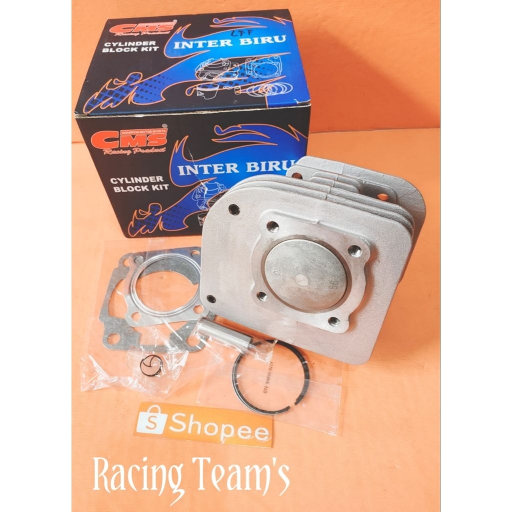 cylinder boring blok seher moto 1 CMS 52,5 dan 56 buat motor force 1/f1zr fis r (porting)
