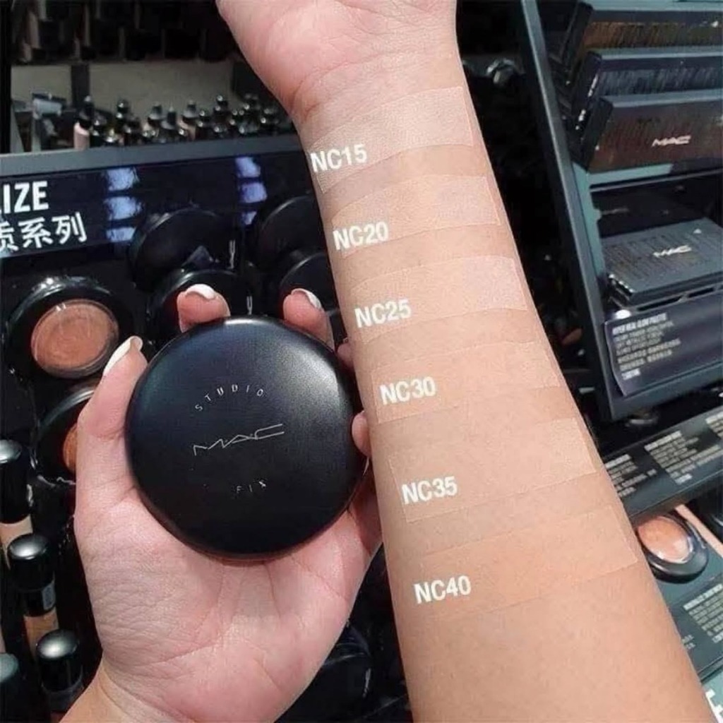 MAC Studio Fix Powder Plus Foundation All Skin • 15gr NC20 NC25 NC30 NC35 Bedak Padat
