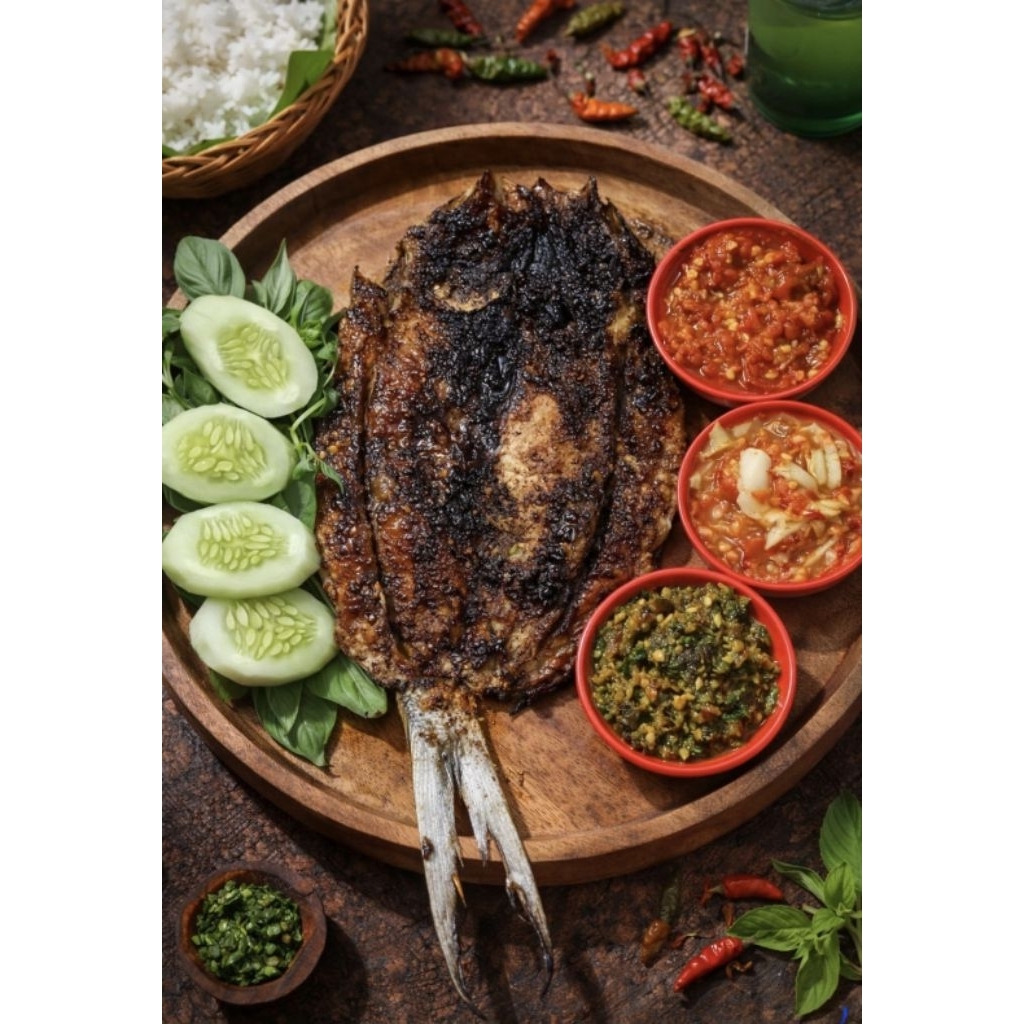 Ikan Bandeng Bakar Cabut Duri