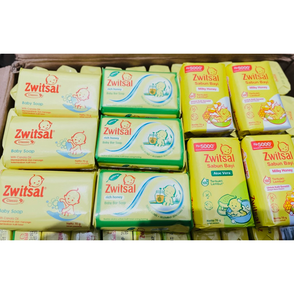 Zwitsal Baby Bar Soap 70gr