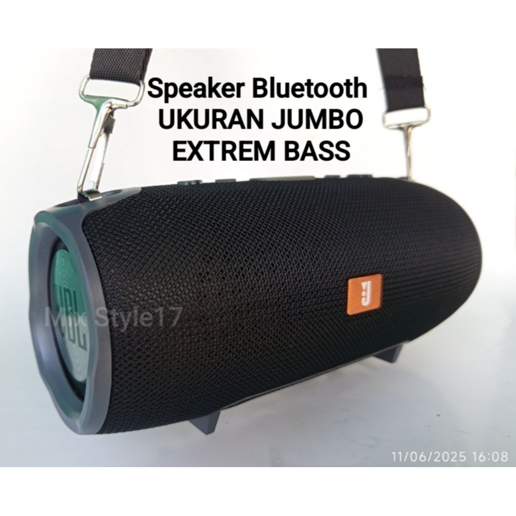 SPEAKER BLUETOOTH J EXTREM JUMBO MEGA BASS Mantul Bisa Radio Memori Micro sd Flashdisk