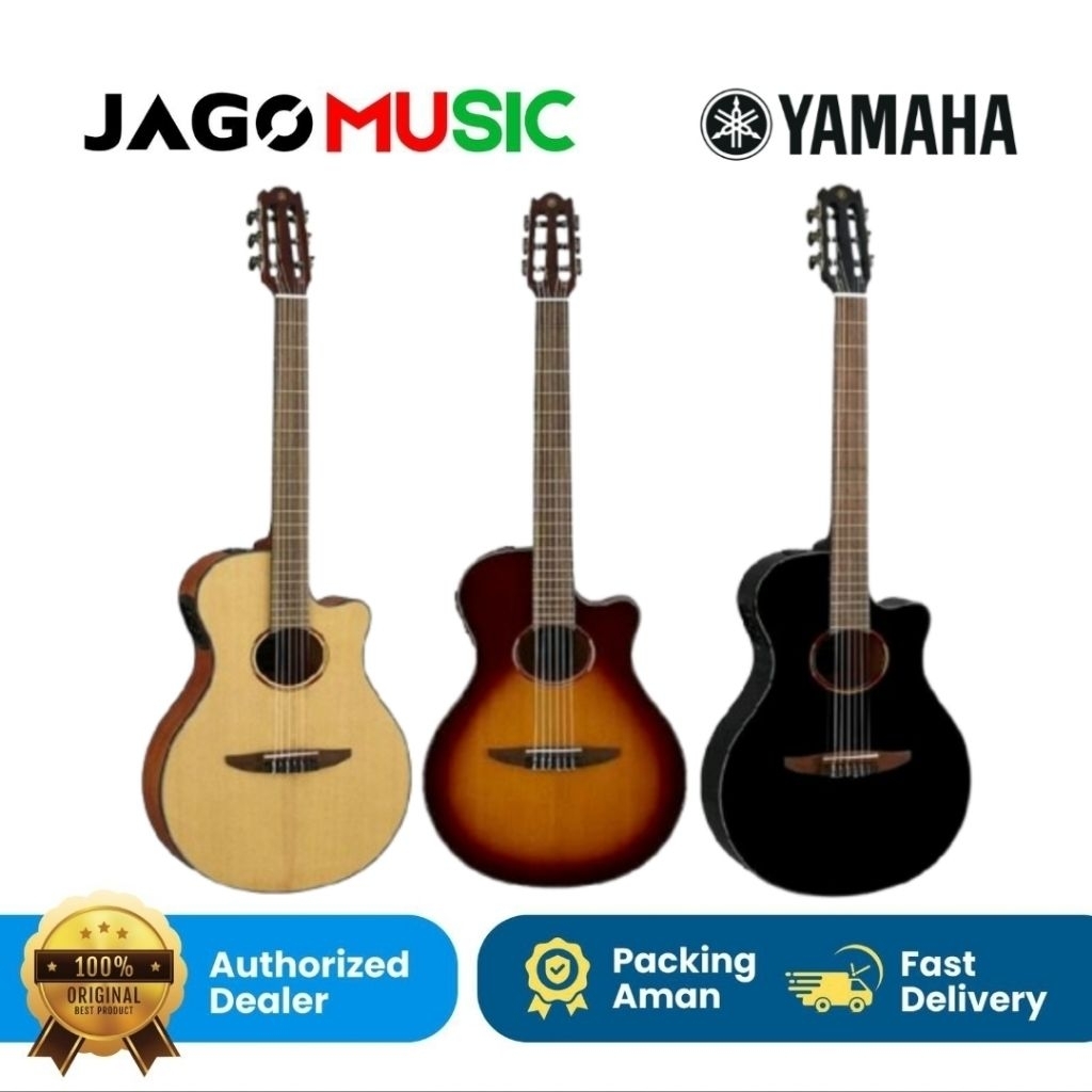 Nylon Electric Gitar Akustik Elektrik Yamaha NTX 1 Gitar Yamaha NTX1 Original - Hitam