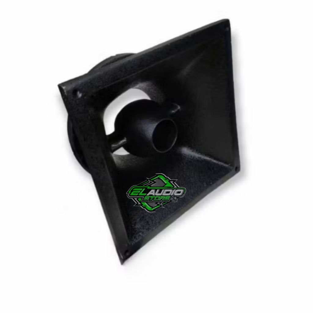 Horn Middle RUDAL Bolong 8'' / Corong Midle Balap 8in Untuk Speaker Mid 8 inch Bahan Cor FIBER Resin