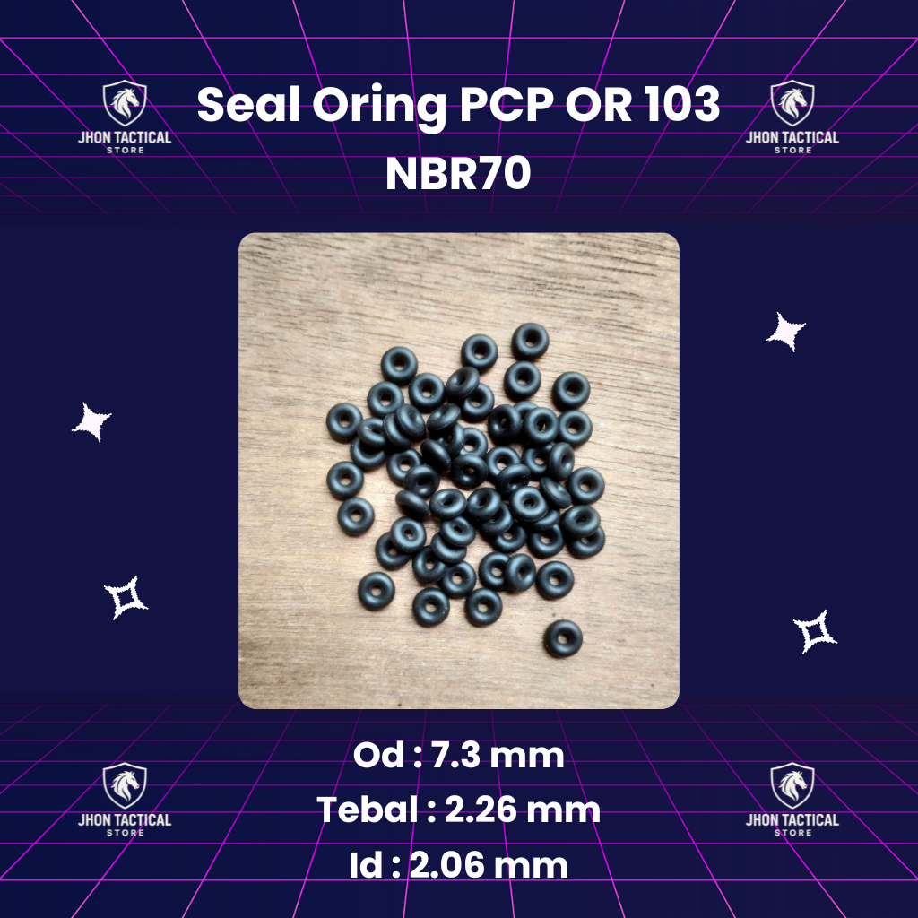 Seal Oring PCP OR 103 NBR70 - Karet Seal PCP / Oring Sil PCP