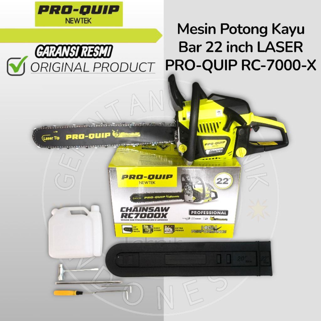 Mesin Senso 22 inch Bar Baja Merk PRO-QUIP RC7000X / Mesin Chainsaw 22 inch Bar Baja PRO-QUIP / Mesi