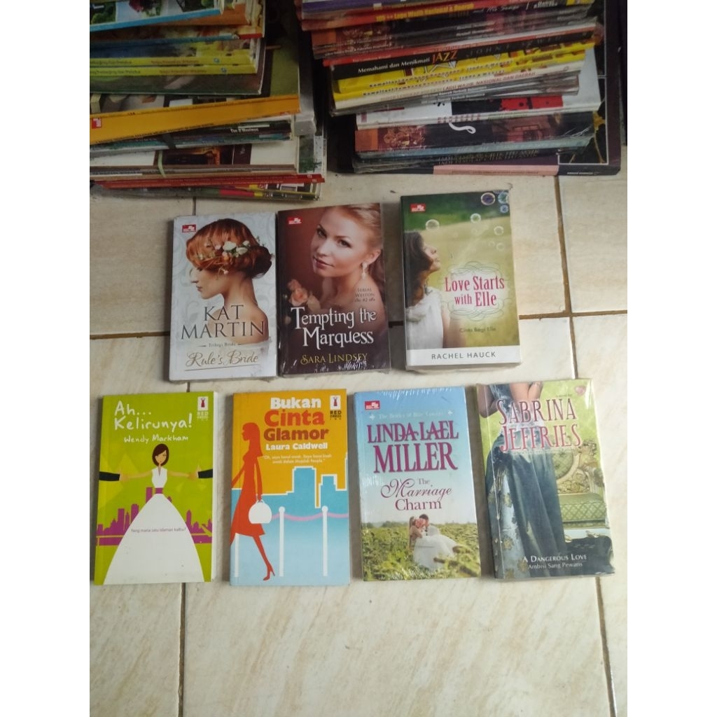 Buku Novel, SWIMSUIT, TEMPTING THE MARQUES, BUKAN CINTA BIASA, Rule's Bride, LOVE STARTS With ELLE, 