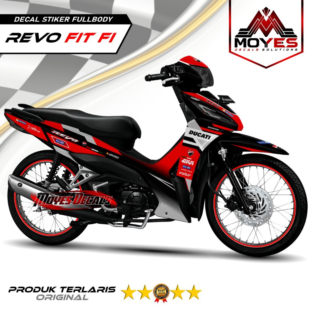Decal Revo FI Stiker Revo Fit Fullbody Motif Custom Racing
