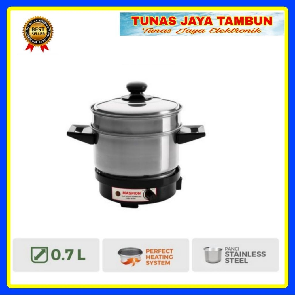 MASPION MULTI ELECTRIC COOKER MEC 2750 / MASPION MULTI COOKER MEC 2750 / MASPION MEC 2750