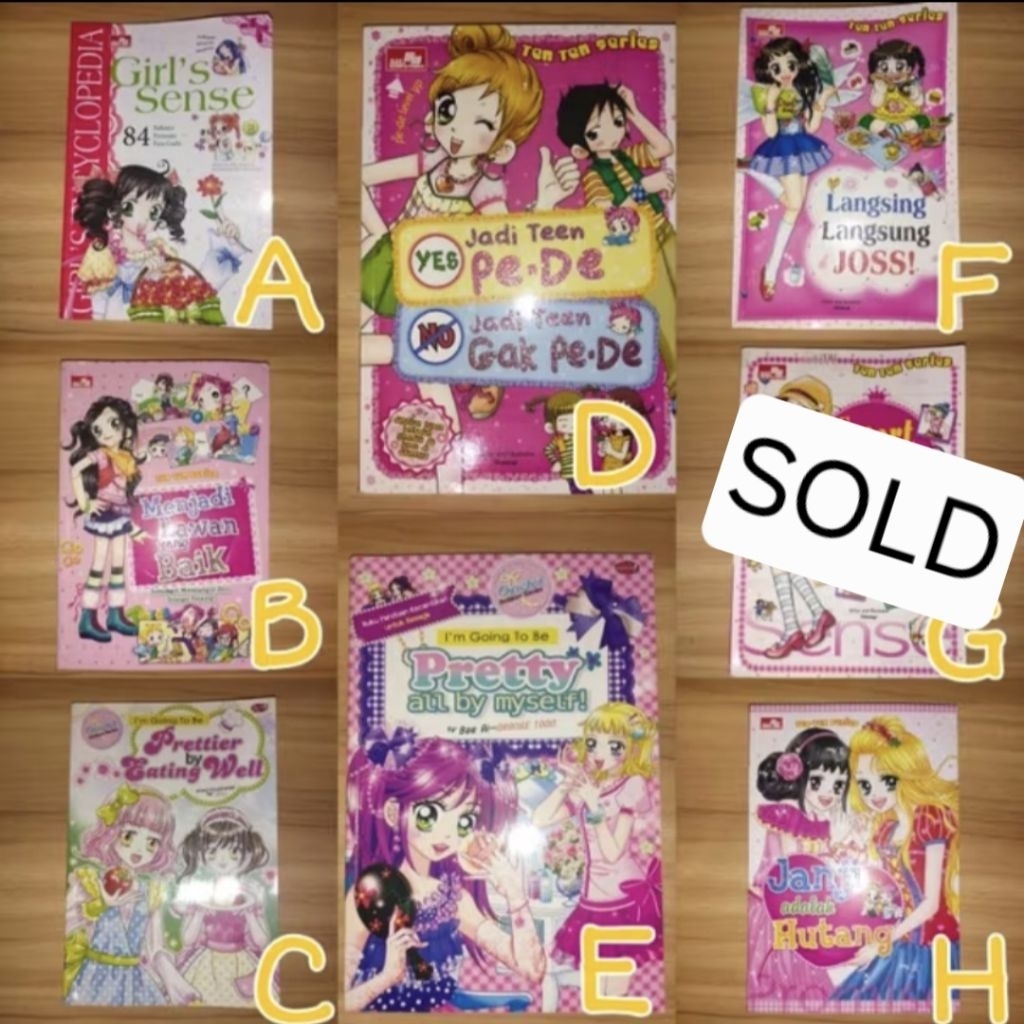 BUKU KOMIK TEN TEN SERIES IMPOR KOREA