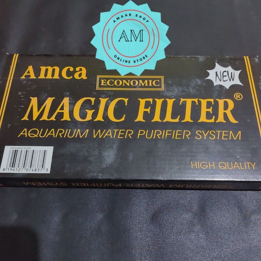 ARANG AMCA / AMCA SPESIAL MAGIC FILTER / KARBON AKTIF AMCA / MEDIA FILTER PENJERNIH AIR AQUARIUM KOL