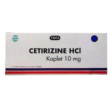 Cetirizine 10mg TRIFA box100 kaplet