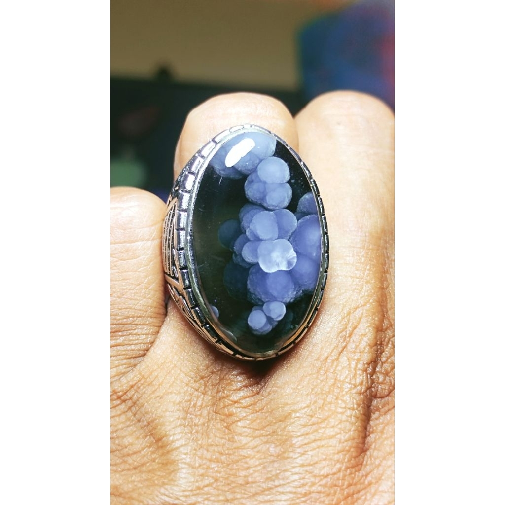 Natural batu pandan suji motif unik