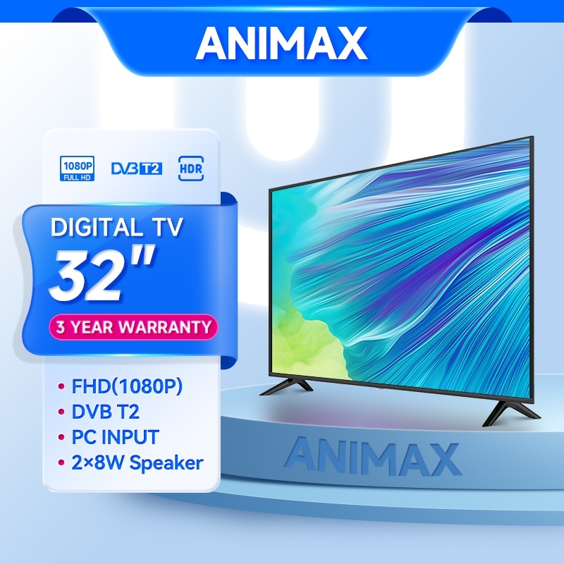 Animax Smart TV 32 Inch HD LED FHD 1366x768