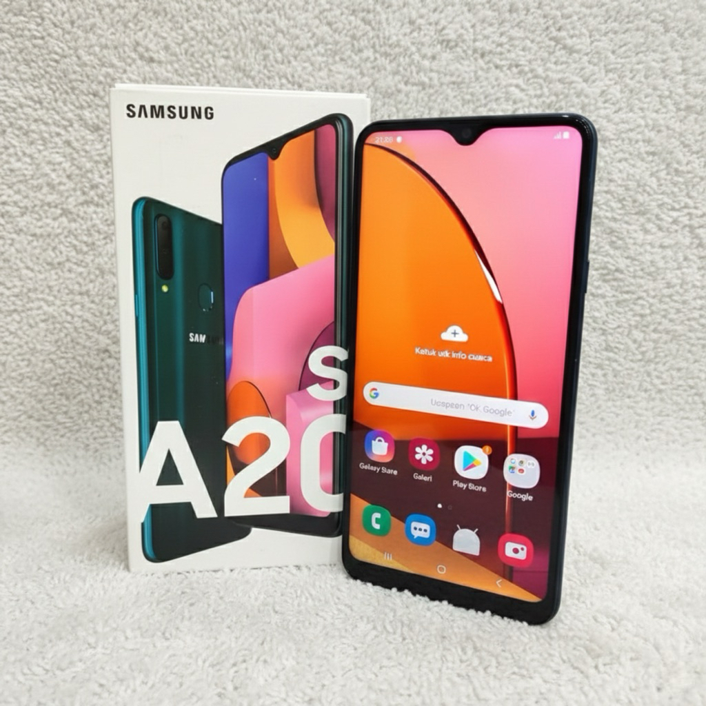 Samsung Galaxy A20s Ram 4/64Gb Samsung Galaxy A20s Second Termurah Ex Garansi Resmi SEIN Kualitas Te