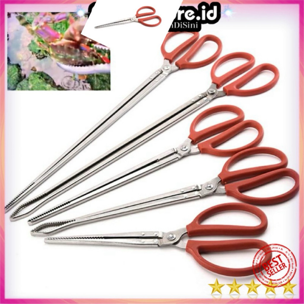GUNTING CAPIT CRAB PENGAMBIL BELUT SAWAH IKAN KEPITING UDANG - GUNTING CAPITAN STAINLESS