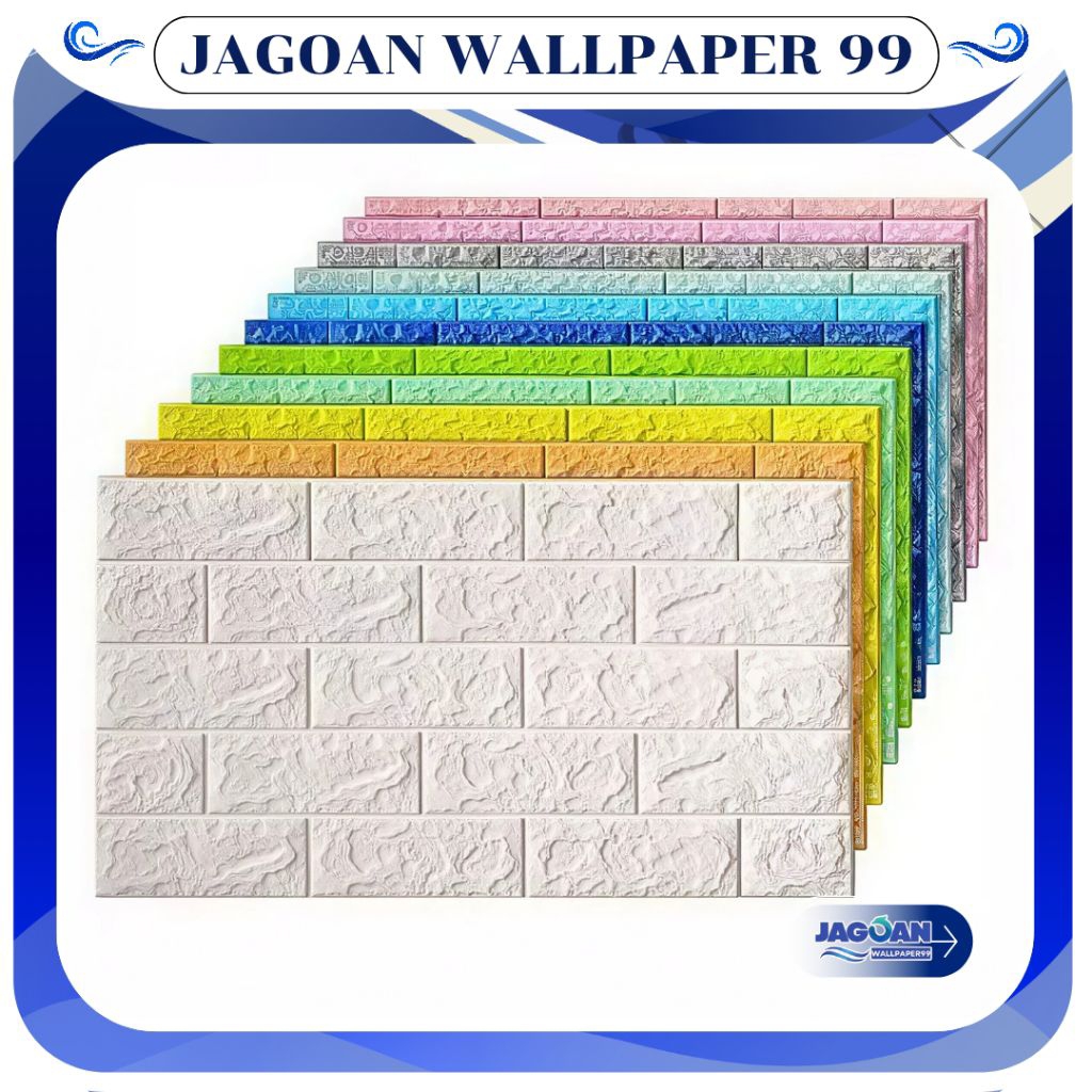 Wallpaper Dinding Foam Wallpaper Dinding Kamar Ruangan Wallpaper Serbaguna Wallpaper Dinding Waterpr