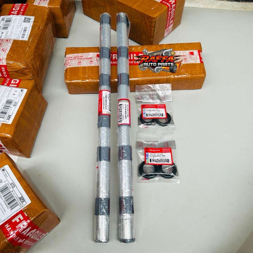 As Shock Depan 2pcs + Seal Shock + Seal Abu Honda CB 150r LED New CBR 150 LED K45