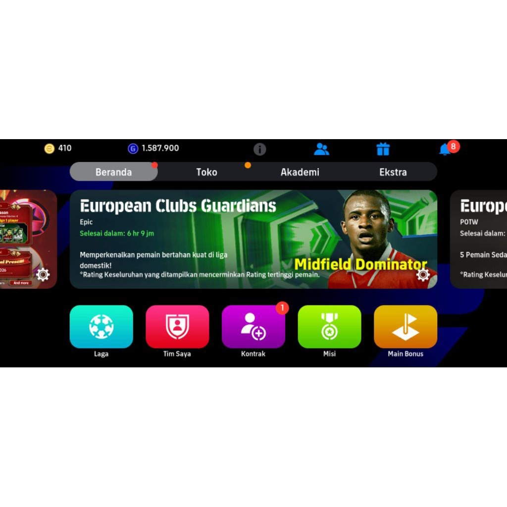 efootball mobile Coin 410