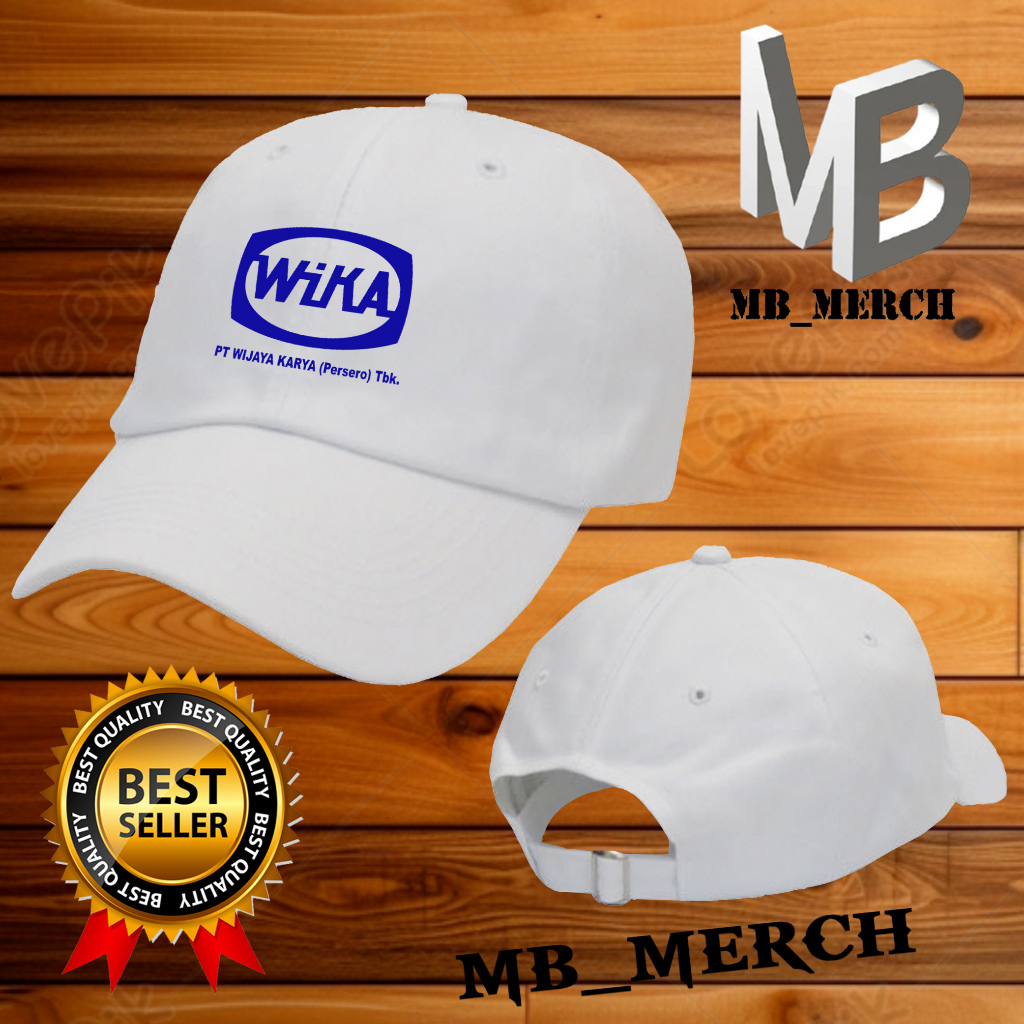 Topi Baseball  PT WIJAYA KARYA keren BERKUALITAS  Pria Wanita  PT WIJAYA MB_MERCH
