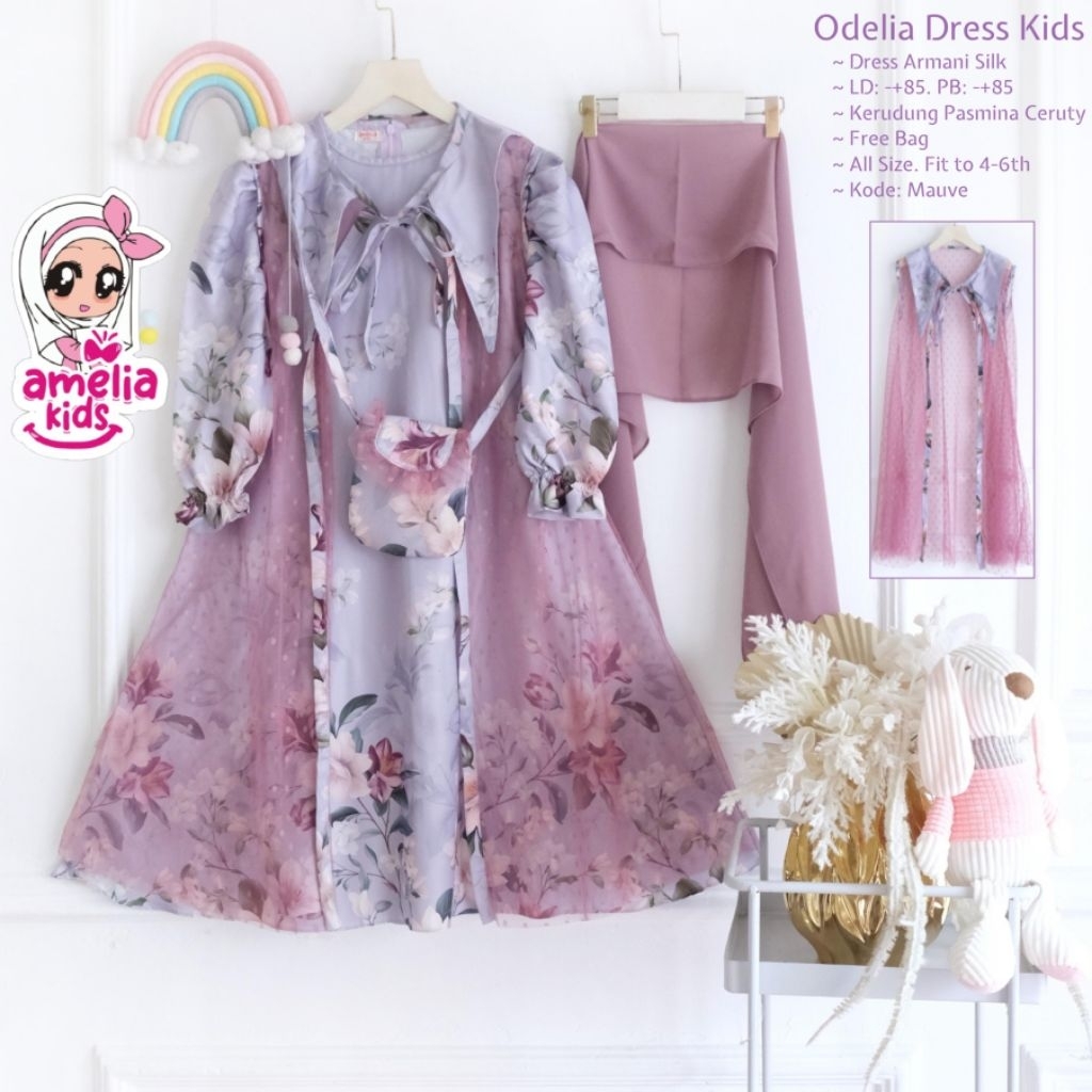 Odelia Dress kids ori amelia termurah