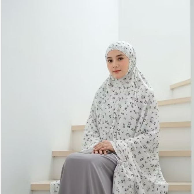 LYA - Mukena Dewasa Motif Bahan Rayon Premium | Motif Kekinian Halus Adem Terbaru 2024 | Daily Musli