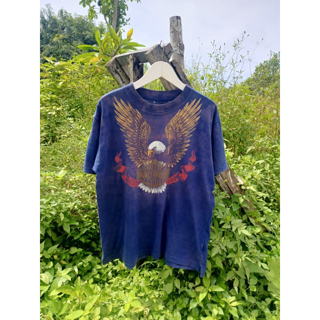 Kaos Vintage Harley Davidson 90's