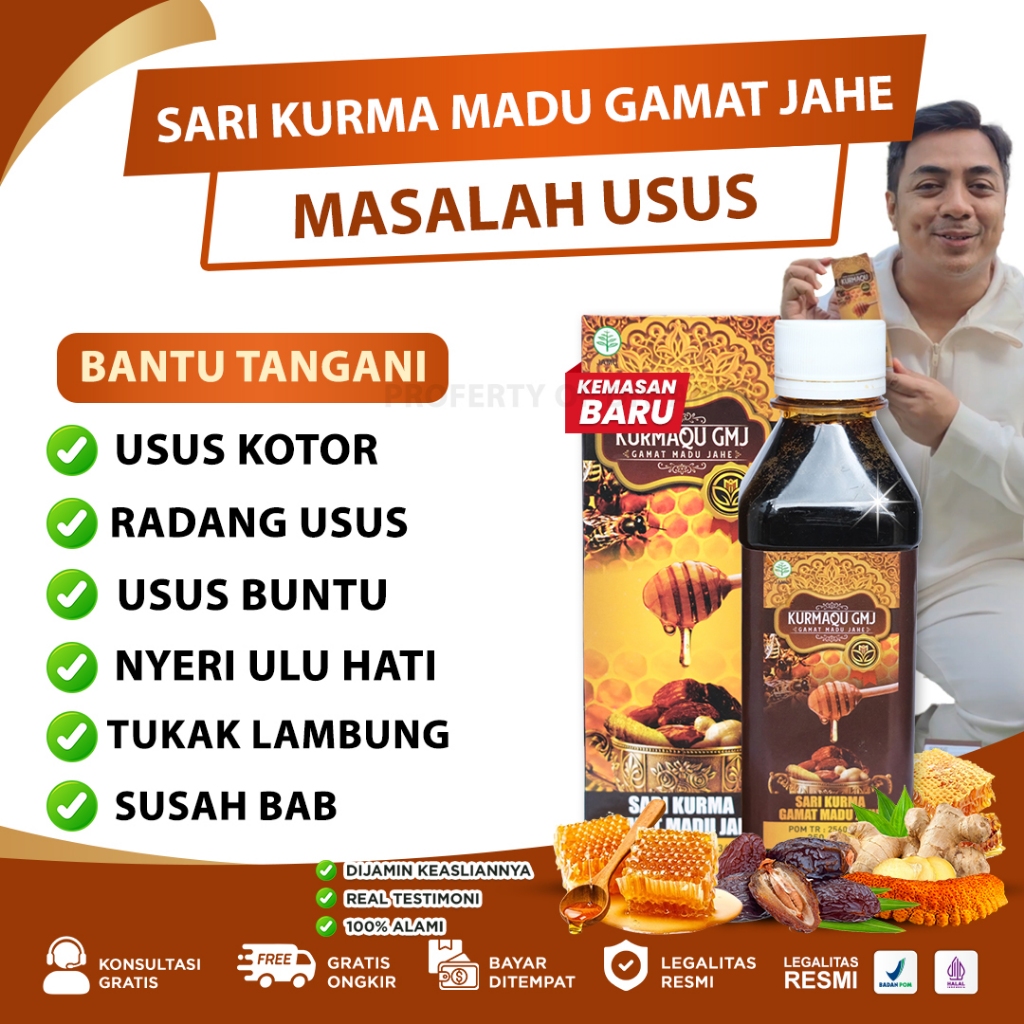 OBAT USUS BUNTU - INFEKSI USUS - RADANG USUS - KURMAQU KURMASARI + MADU