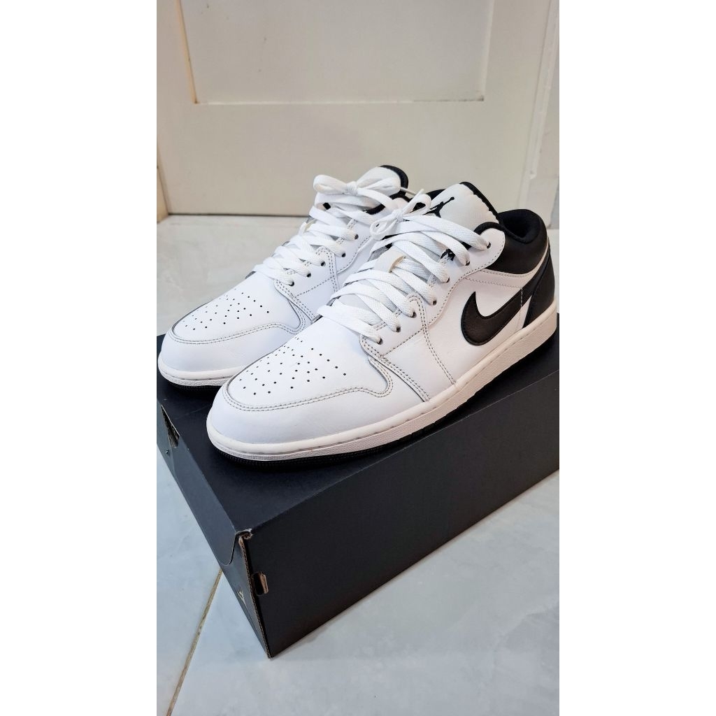 Jordan 1 Low White/Black-White (Panda) (SECOND)