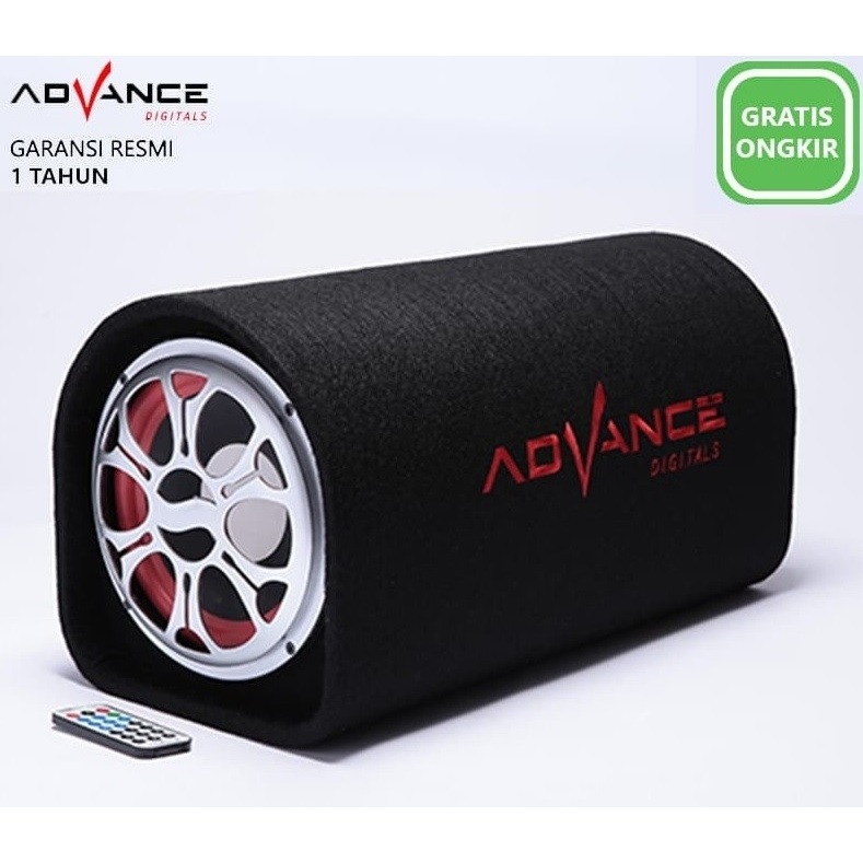 Advance Speaker Bluetooth Karaoke Portable Subwoofer T-101BT Speaker Mobil MIC Dapat Dihubungkan Ke 