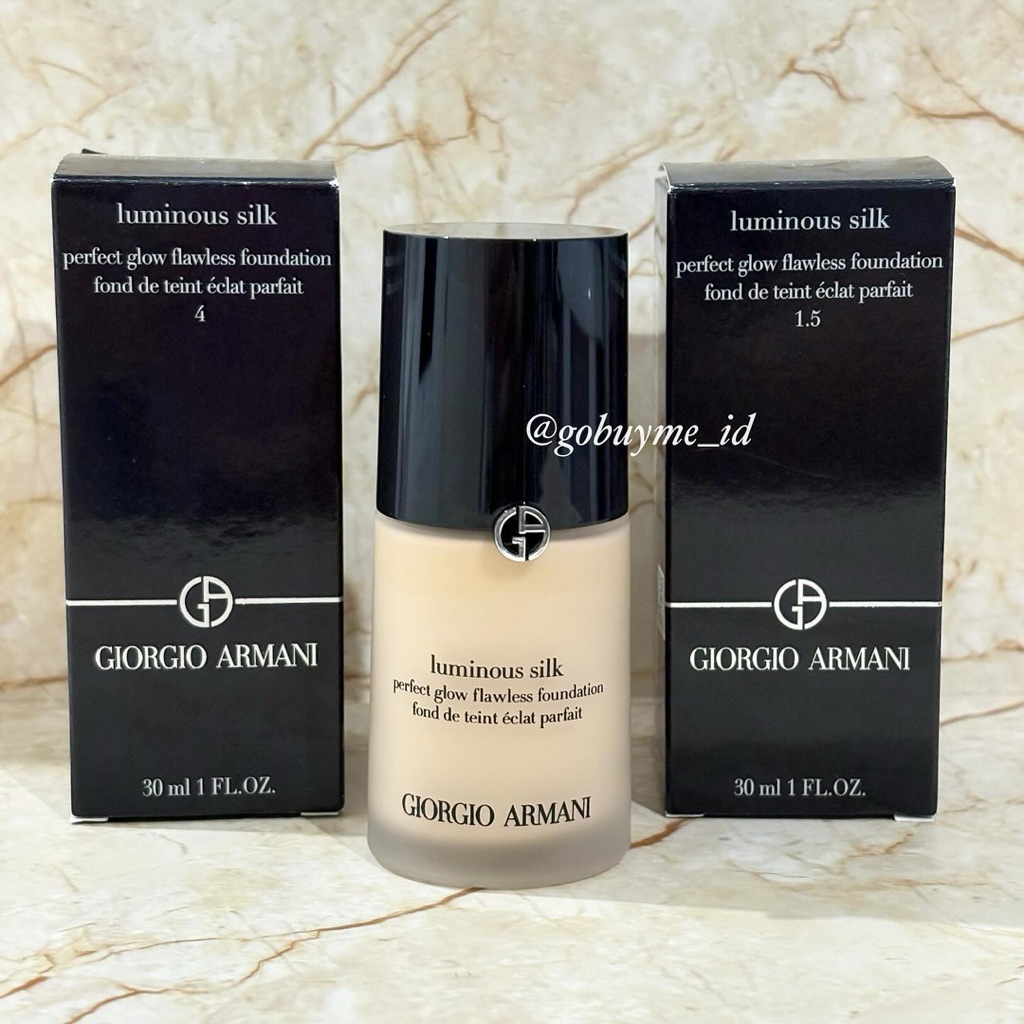 New - BPOM Giorgio Armani Luminous Silk Foundation 30ml