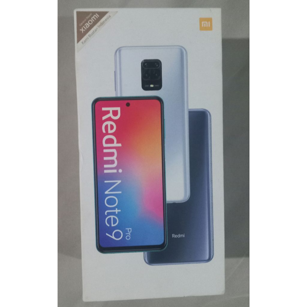 dusbox redmi note 9 pro ori bekas realpict