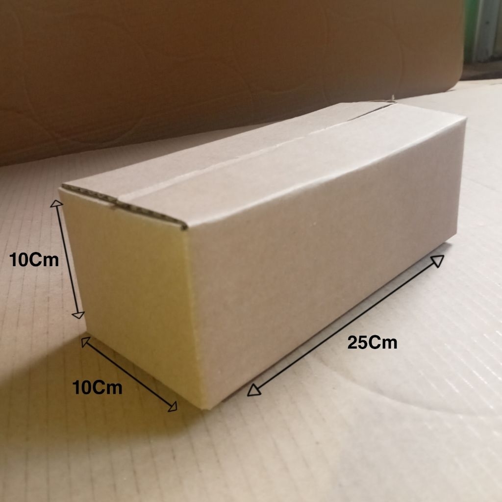 kardus Packing ukuran 25x10x10Cm kardus polos, kardus murah, karduskecil