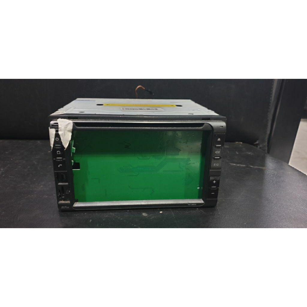 TV mobil 2 din AVIX AX-38 DX tanpa LCD dan touch screen untuk sparepart