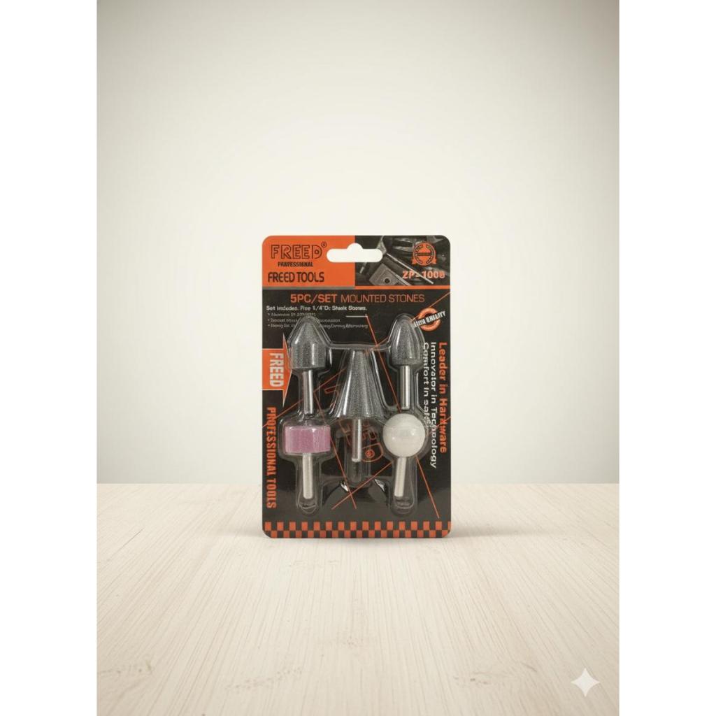 Mata Bor Batu Asah / Batu Poles Oslo Porting Mata Tuner Set 5 Pcs BAtu Osco Batu Oslo Set Mata Tuner