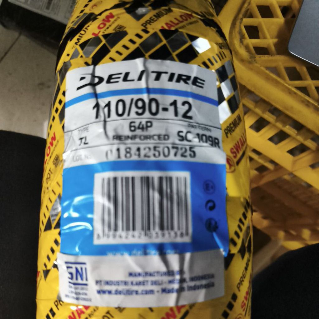 BAN LUAR 110/90-12 SW TUBLESS sc-109r