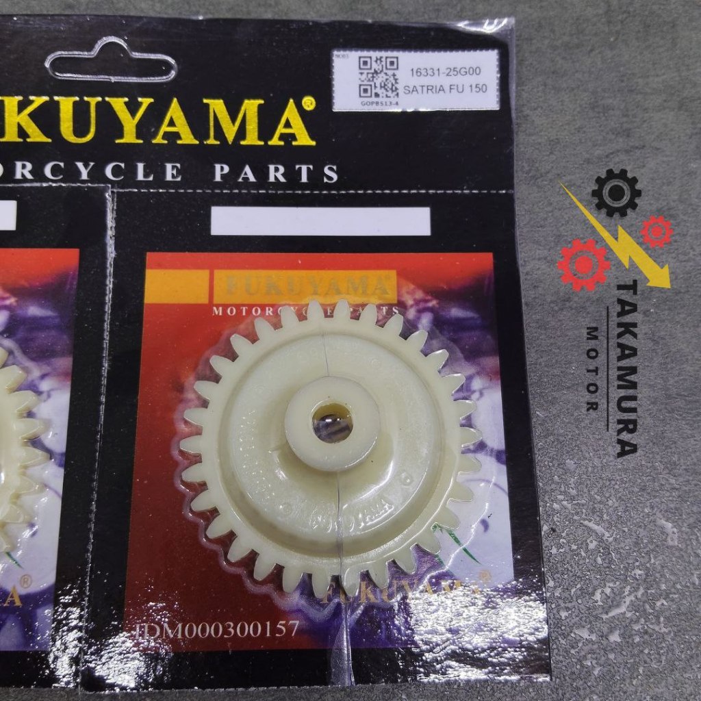 Fukuyama Gear Oil Pomp Pump Press Gir Gigi Pompa Oli 30T 30 T Suzuki Satria FU 150 FU-150 (16331-25G