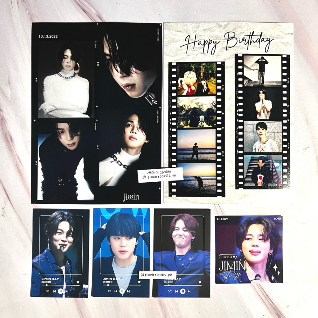 BTS JIMIN FANSITE BIRTHDAY EVENT BENEFIT