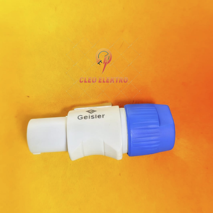 Jack Jek Powercon Listrik Spikon Speakon Abu Male Geisler Kualitas Baik