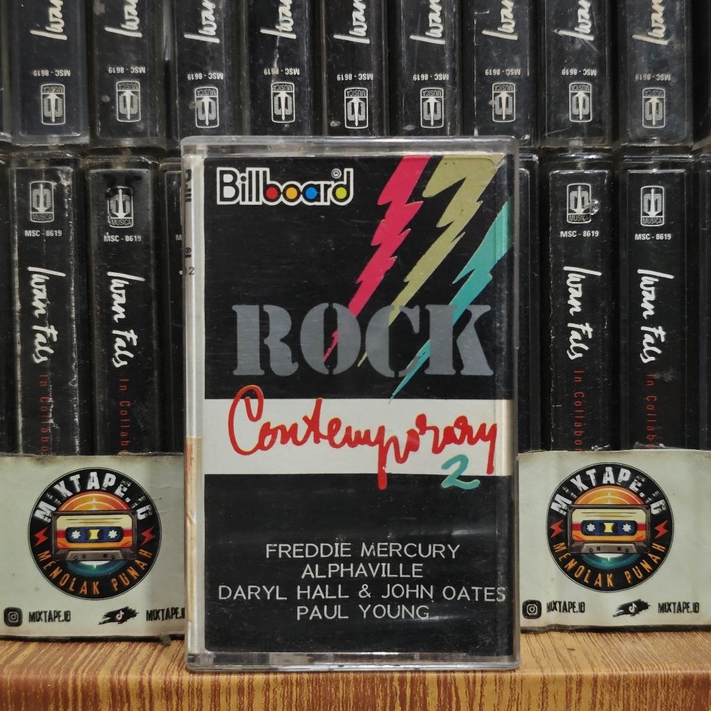 Kaset - Rock Contemporary 2 (Billboard) - Kompilasi Barat - Freddie Mercury - Alphaville, And Anymor