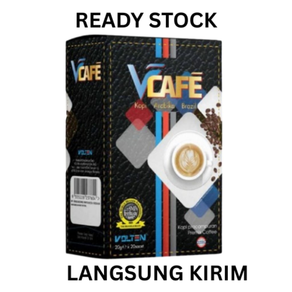 Vcafe Brazilian Arabica Coffee Isi 20 Sachet