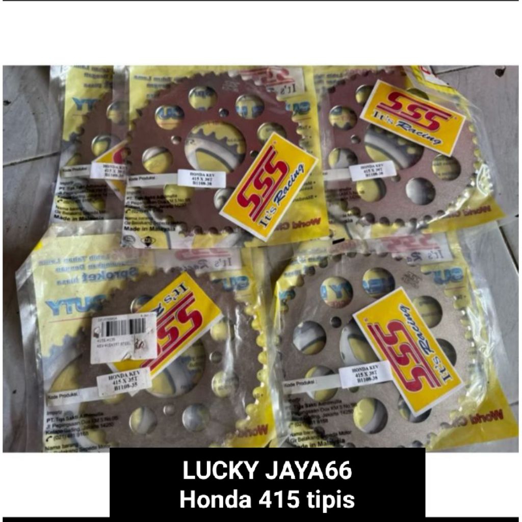 Gear sss Gir sss belakang HONDA KEV 415 Supra Grand Revo lama Supra fit lama Honda win Original sss 