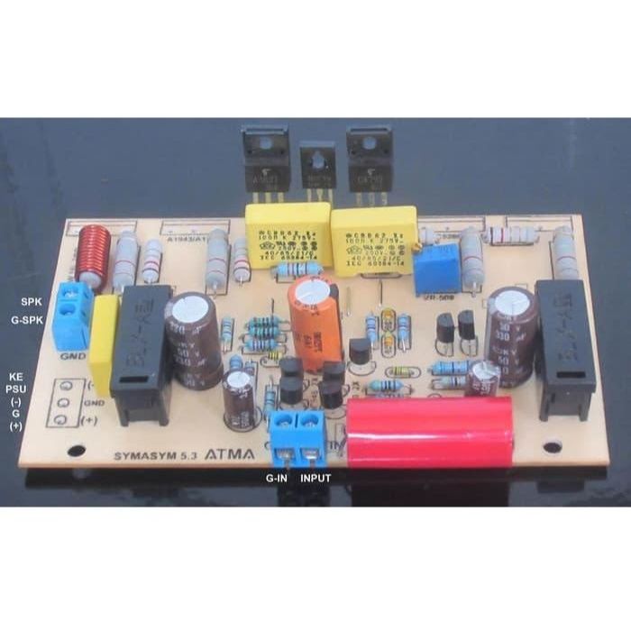 Driver Symasym 5.3 2set 200 Watt Mono Belum Transistor TR Final
