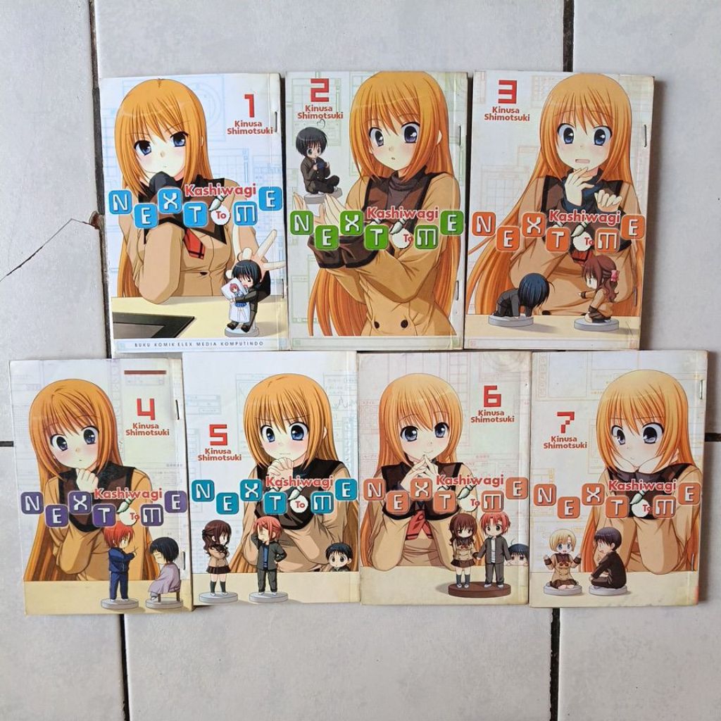 komik Kashiwagi next to me 1-7 ongoing